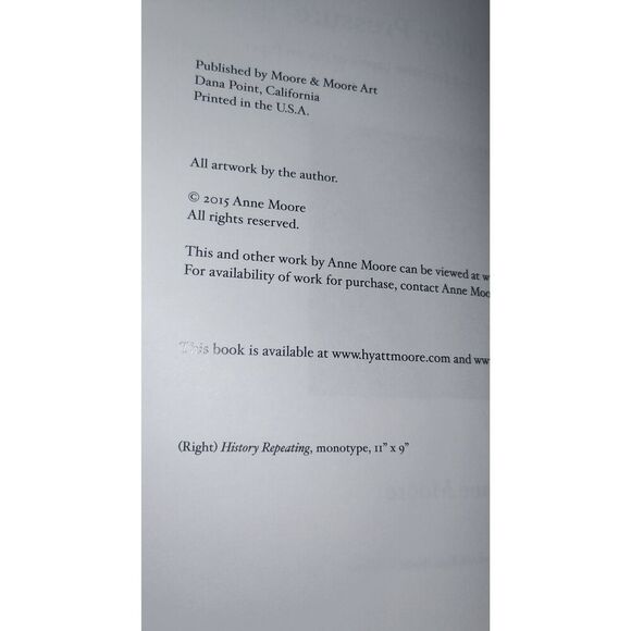 ART UNDER PRESSURE: CREATIVITY, DISCOVERY, AND EVOCATIVE By Anne Moore paperback - Picture 8 of 14